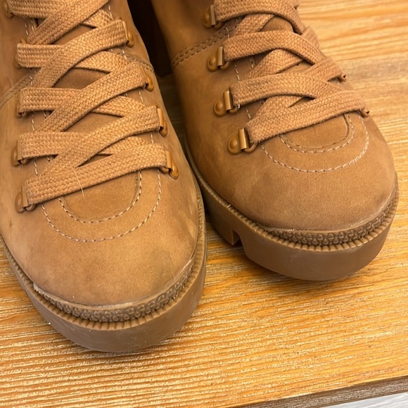 SCHUTZ  Xayane Combat Boots in Hazel Size 9 - Picture 9 of 12